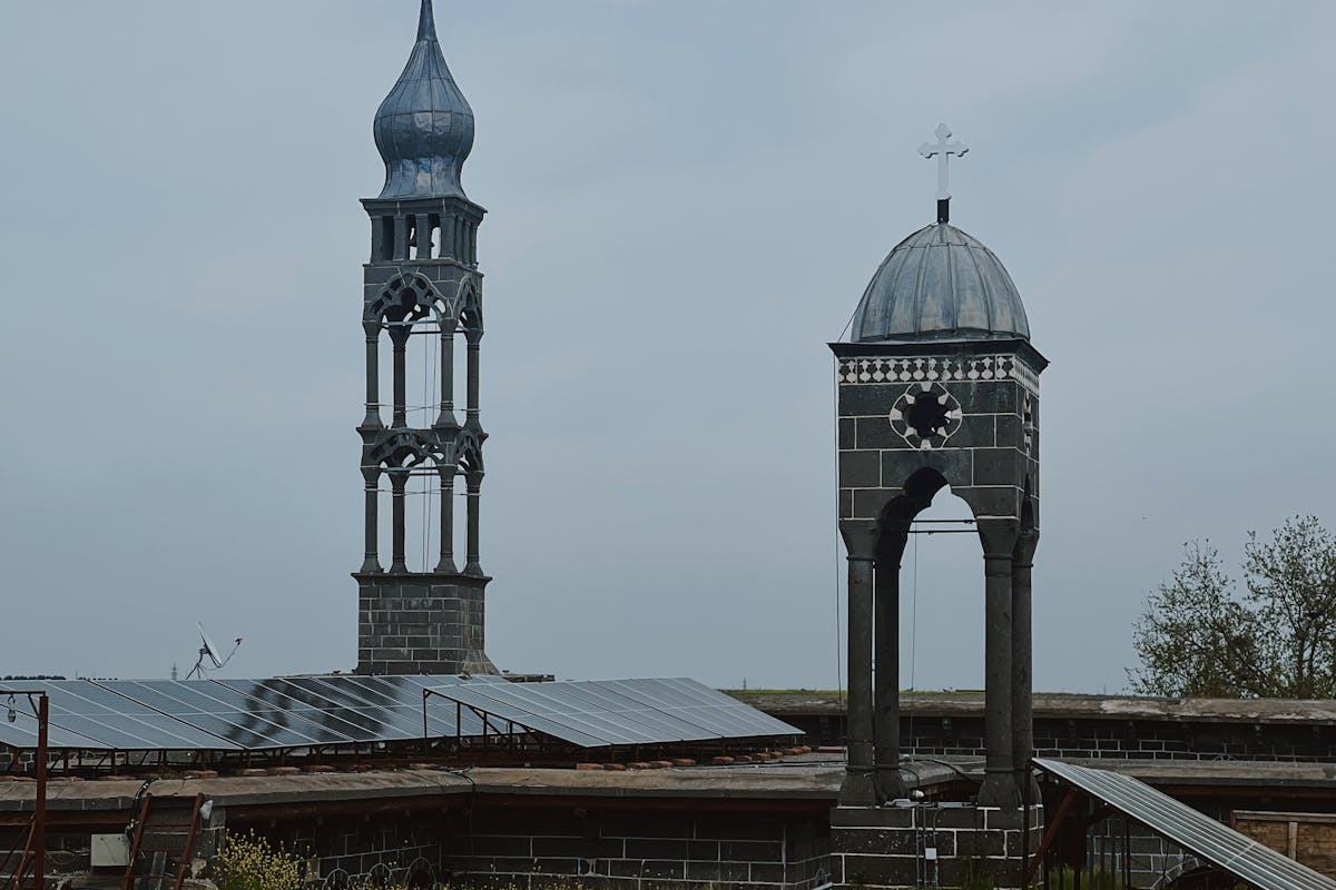 Ground-mounted solar panels on UK parish glebe land